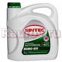 Антифриз 3л зеленый Sintec Euro купить в Челябинске