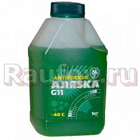 Антифриз  АЛЯСКА   1л (0,9 кг) зеленый купить в Челябинске